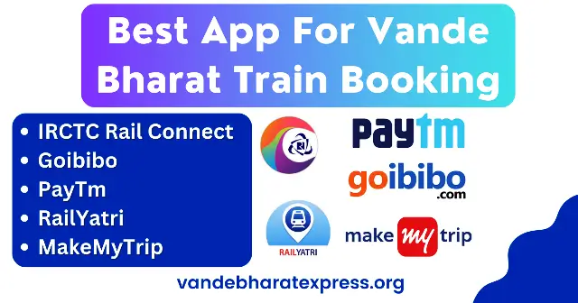 Best app for Vande Bharat Ticket Booking 2024