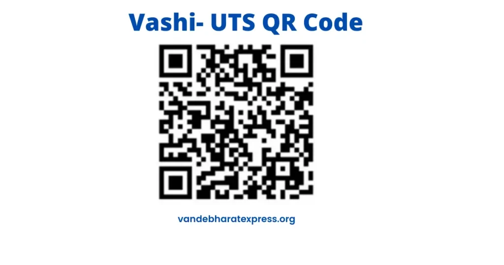 Vashi Station QR Code