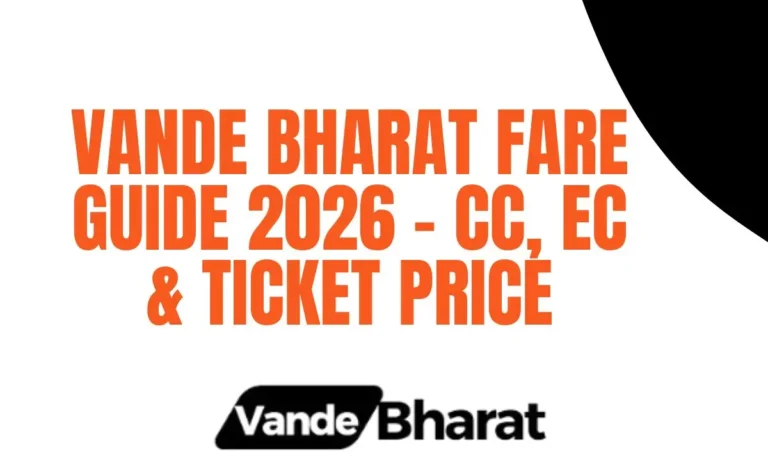 Vande Bharat Fare Guide 2026 – CC, EC & Ticket Price